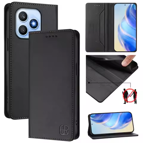 Magnetic Flip Leather Case For Coque Honor X8D X6D X9D X7D X5C X5B Plus X9C Smart X8C X7C X6C X6B X7
