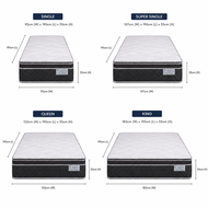Vono SpinePro 2000 Mattress (Tilam Vono) | 15 years Warranty | Pocketed Spring | 100% Natural Latex 