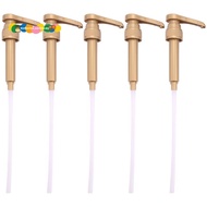 5 Pcs Coffee Milk Tea Dispenser Syrup Pump Black Liquid Dispenser for  Syrup 8Ml Juice Bottle Dispen