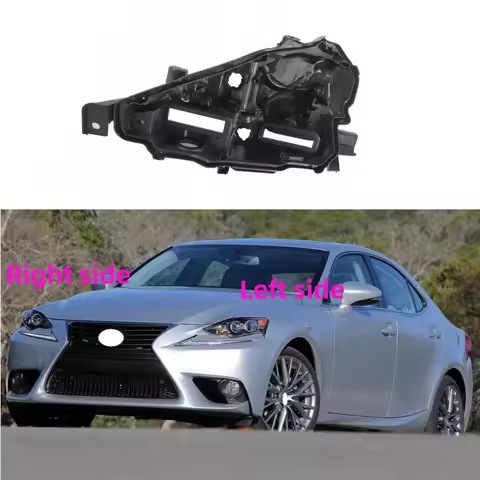 For Lexus IS IS200T IS300H 2013 2014 2015 Headlamp Base Headlight Rear Shell Headlight House Black R