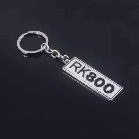 Game Detroit Become Human Keychain Connor RK800 Logo Metal Key Chain for Women Men Car Keyring Jewel