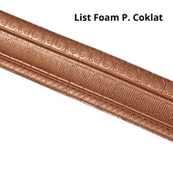 List 3D Foam Plafon Atas 1.15 Meter x 8 CM Wall Border Stiker Lis Wallpaper Dinding Polos Moulding