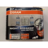 Osram H7 Night Breaker Unlimited 12V 55W with Led T10
