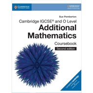 Cambridge IGCSE and O Level Additional Mathematics Coursebook, 2nd Edition + ANSWERS