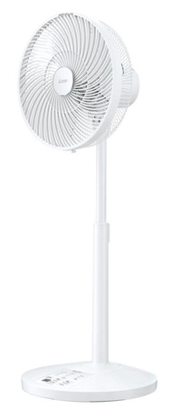 MITSUBISHI พัดลมปรับระดับ พัดลมตั้งพื้นกึ่งตั้งโต๊ะ 12 นิ้ว แบบรีโมทคอนโทรล R12A-HRB สีขาว / สีดำ