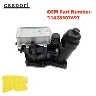 Mahle Oil Filter Housing for BMW Fit for OEM Part Number-11428507697 N47 diesel engine (2.0L 4-cylin