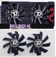 พัดลมการ์ดจอ PowerColor RX470 570 4GB ของใหม่ พร้อมส่ง