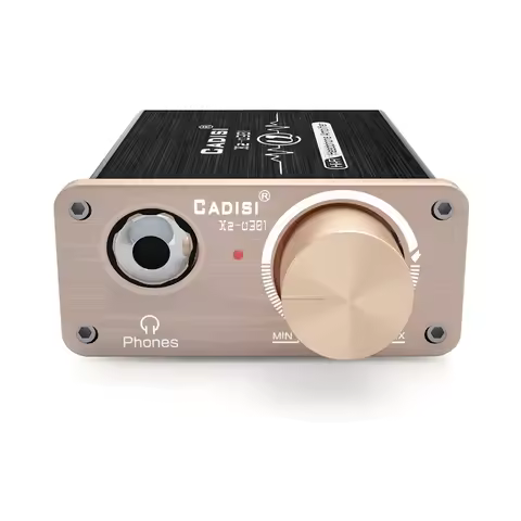 Desktop hifi RCA 2 headphone amplifier U301 class A amp speaker earphone audio power amplifier High-