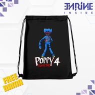 COD FREE NAME Children's Drawstring Bag Poppy Playtime Chapter 4 NEW INJURED HUGGY WUGGY Poppy Playt