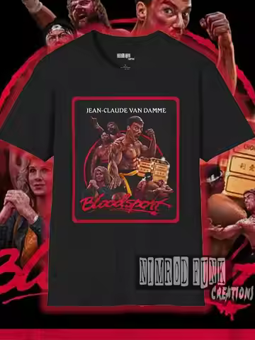 Bloodsport Movie T-Shirt: 90S Jean-Claude Van Damme Film Tee