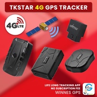 TKSTAR 4G Global GPS Tracker Portable OBD Satellite Positioning Tracking Device FREE APP