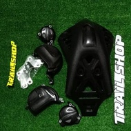 MESIN Cover Engine Guard Klx150 Bf And Engine Side Cover Right Left Low Price!