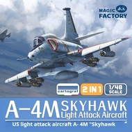 MAGIC FACTORY 5002 1/48 A-4M SKYHAWK Light Attack Aircraft Plastic Model