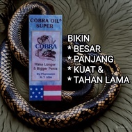Cobra Oil Super Original | Khasiat Memperbe-sar MrP dan Kuat Tahan Lama Minyak Cobra Super Asli Solu