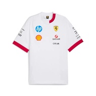 Scuderia Ferrari F1 2025 Drivers Oversized T-Shirt-white