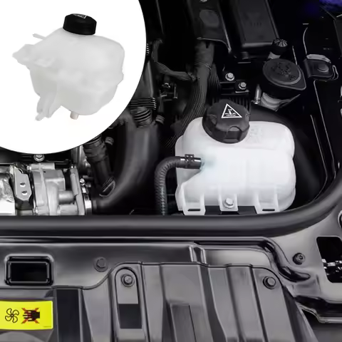 Engine Coolant Radiator Reservoir Tank With Cap 17137823626 17137539267 for Mini Cooper R56 R60 R57 