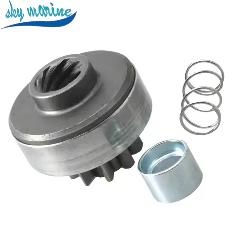 6N7-81807-00 6N781807 Boat Motor Starter Drive Pinion Gear for Yamaha Outboard Motor 150HP 200HP 6N7