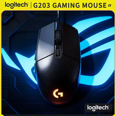Logitech G203//G102 Wired Mouse for Gaming 200-8000 DPI LIGHTSYNC 2.1m Cable G402 Mouse RGB 6 Button