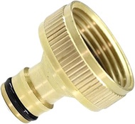 SCHLÄFER 681202 | Tap Connector 33.3 mm (1 IG Inch): Adapter for Taps, Splash-Free Water Flow, Frost