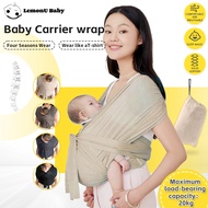 LemonU Baby Carrier Bungkus Baru Lahir AirMesh Boleh Bernafas Tali Sling Warp
