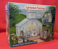 G  櫃 ：  盒損 EPOCH 教堂婚禮 森林家族 SYLVANIAN FAMILIES  　天貴