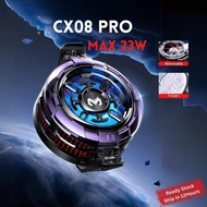 [ready stock] NEW  CX08 PRO 27W Phone Cooler Magnetic/ Back-clip Frozen Gaming Phone Cooler Rapid Co