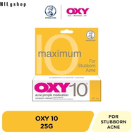 Oxy 10 Acne Treatment Lotion Benzoyl Peroxide 10% 25g Acne Solution Fast Acting Oil Control Pore Min