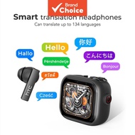 HTC NE40 AI Translation Headphones Waterproof Earphones Live Smart LED Screen HiFi Sound Quality Noi