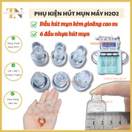 H2O2 acne removal accessories | 6in1 replacement acne suction head
