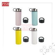 2418 530ML Double Lid Insulated Tumbler Water Bottle Travel Tumbler Thermos Botol Air Portable Water