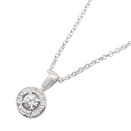 [Pre-owned] Bulgari BVLGARI Necklace, Bulgari Bulgari 1PD Necklace, Neck circumference 40cm, K18WG (