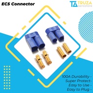 Ec5 CONNECTOR 1PAIR MALE FEMALE EC 5 PLUG CONNECTOR 5MM LIPO 100A