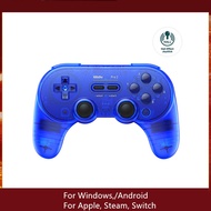 8BitDo | 8BitDo Pro 2 Bluetooth Controller Gamepad Handle for Nintendo Switch PC mac Otransparent  E