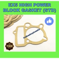 EX5 HP BLOCK GASKET STD NP EX5 OLD GASKET BLOK APPLE EX5 HI POWER BLOCK GASKET EX5-HP BLOK GASKET 17