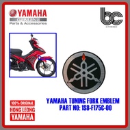 YAMAHA ORIGINAL EMBLEM / TUNING FORK EMBLEM / YAMAHA LOGO STICKER / LC135 / Y125ZR / LAGENDA SRL 115