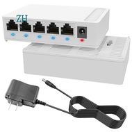 1000Mbps Network Ethernet Switch 8 Port Network Ethernet Switch withVLAN 5V Power Supply Network Swi