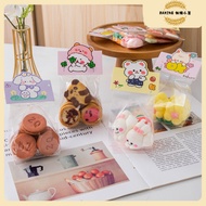 Cartoon Cartoon Snowflake Crisp Bag Candy Bag Biscuit Packaging Bag Nougat Madeleine Packaging Bag C