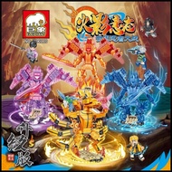 INCLUDE PPN! Menarik mainan lego naruto mode kyubi kurama susanoo cakra JX9011