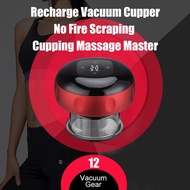 Electric Vacuum Scraping Cupping Guasha Gua Sha Machine Cupping Suction Therapy Set Cupping Massage Set  for Body