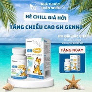 GH Genki Japakids - Japanese Optimal Height Increasing Support Chewable Tablets | Calcium and D3 Sup