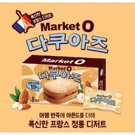 丰馥生活 韓國Orion好麗友Market O 法式 杏仁達克瓦茲夾心餅176g(8入)