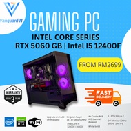 Intel Series DDR4 PC Set Core i5 12400f/14400f | [RTX5060/5070/4060/3060/2060/7600xt/6700xt/5700xt]