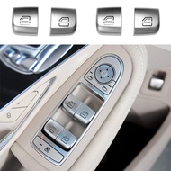 Car Window Switch Button Cover Cap For Mercedes Benz W205 W253 W213 C E GLC Class Window Lifting Con