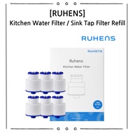 RUHENS Tri Pure Sink Tap Filter Refill Head | Replacement Cartridge for Faucet Water Purifier | Easy