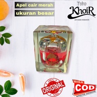 minyak apel jin cair wangi warna merah ukuran besar bahan fiber press daun bisa request