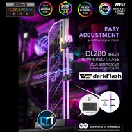 Darkflash Dl280 Argb A-Rgb Gpu Holder I Vga Bracket With Magnetic Base