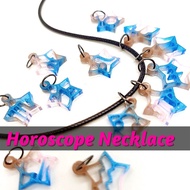 Handcraft Necklace 12 Star Horoscope Astrology Zodiac Constellation Pendant Charm Souvenir Birthday 