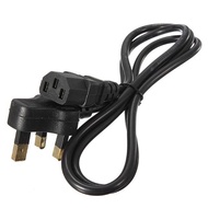 [RECYCLE] OLD Power Cord No Fused 3 Pin Plug 1.5m Length 1.5m F Power Supply PC Desktop Laptop Computer LCD Rice Cooker