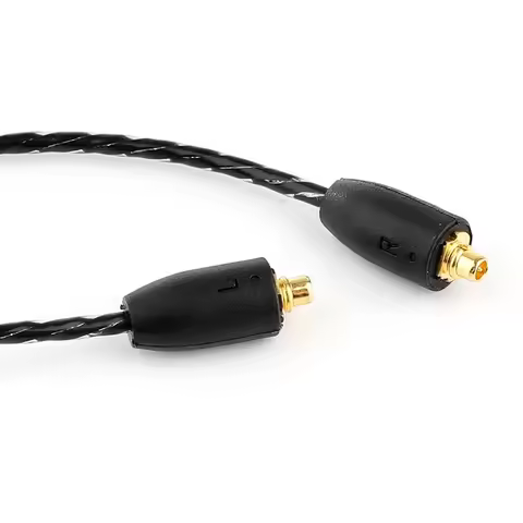 MMCX Audio Cable With Mic For Shure SE215 535 315 425 846 UE900 XBA-Z5 1.2M 20 Core Oxygen-Free Copp