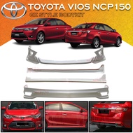 TOYOTA VIOS NCP150 VIOS 2016 FACELIFT GX STYLE BODYKIT (G-X) SKIRT LIP FOR VIOS GX FRONT SKIRT SIDE 